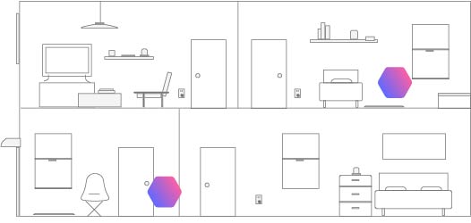 hamilton managed wifi 2 bedroom plum pod graphic